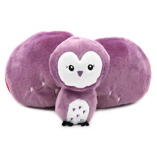Flipetz Peluche 2 en 1 - Chouette & Fraise