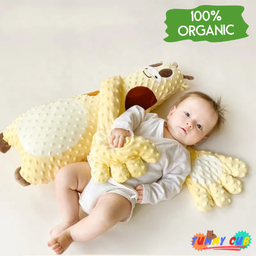 Yooso® Oreiller en Peluche Apaisant pour Bébé - Girafe