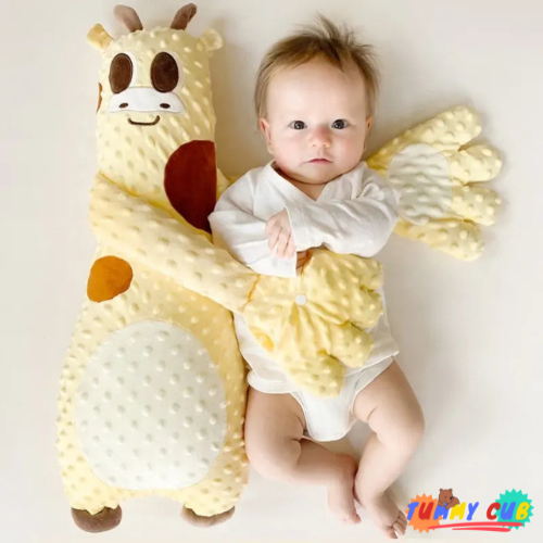 Yooso® Oreiller en Peluche Apaisant pour Bébé - Girafe