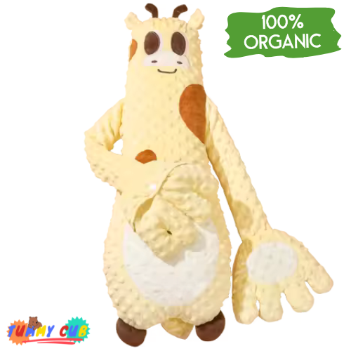 Yooso® Oreiller en Peluche Apaisant pour Bébé - Girafe