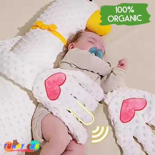 Yooso® Oreiller en Peluche Apaisant pour Bébé - Oie