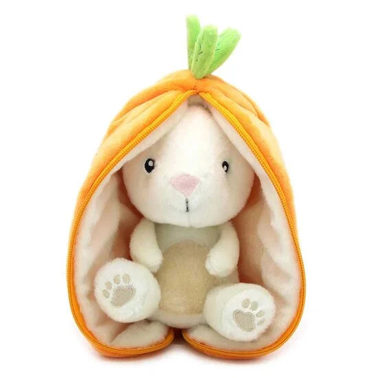 Flipetz Peluche 2 en 1 - Lapin & Carotte