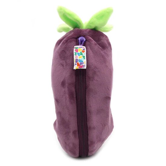 Flipetz Peluche 2 en 1 - Elephant & Aubergine