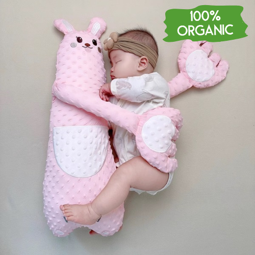 Yooso® Oreiller en Peluche Apaisant pour Bébé - Cochon