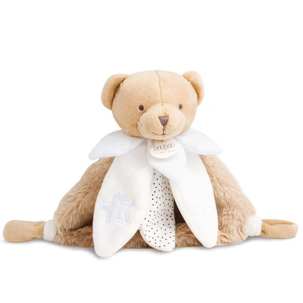 Doudou plat ours pétales X Unicef